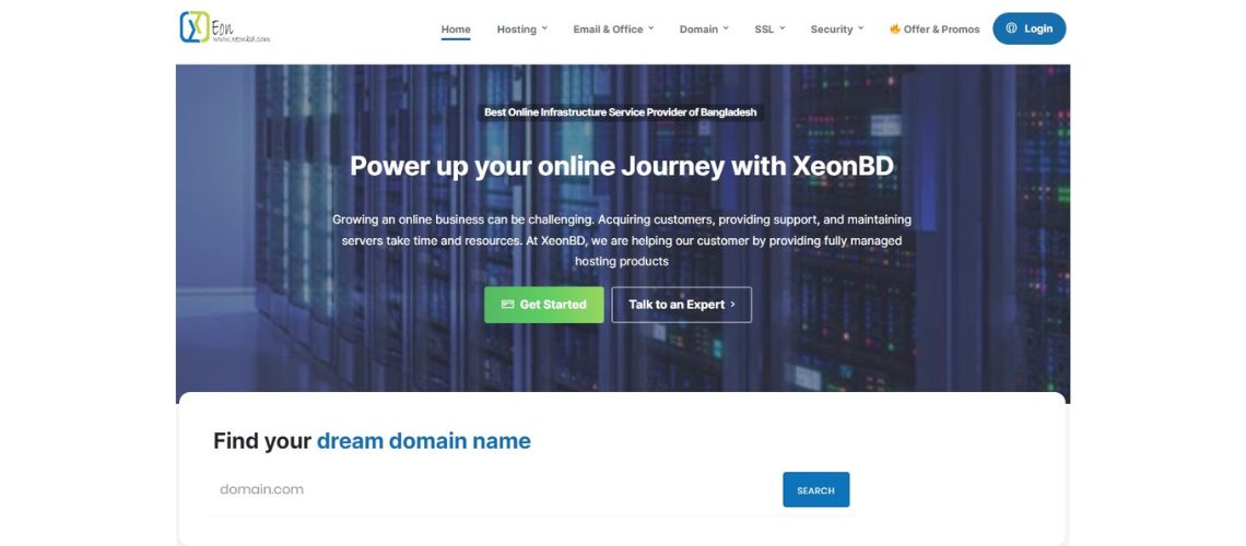 XEON BD Front Page Images hosting provider